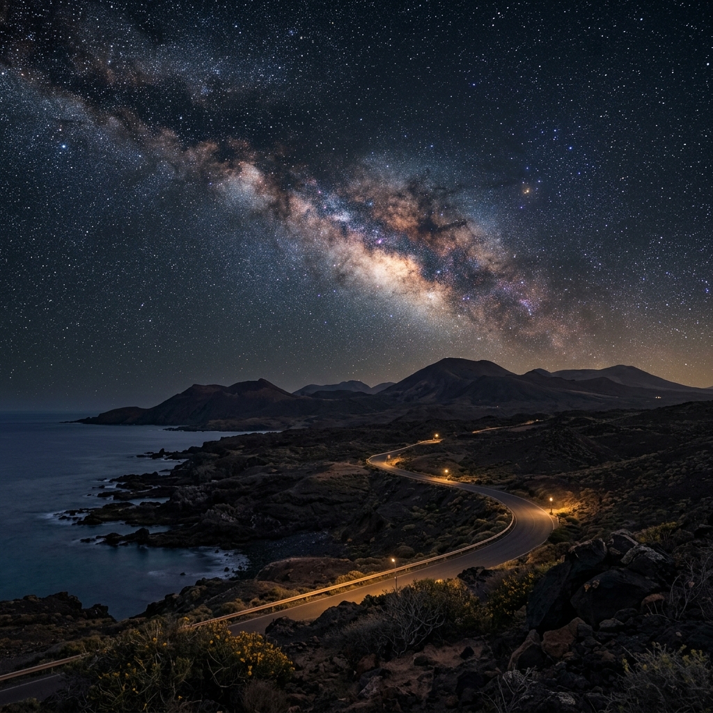 Cielo nocturno Starlight Fuerteventura